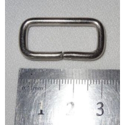 Ramka kaletnicza, szlufka, przelotka 26mm x 7mm (id: 264)